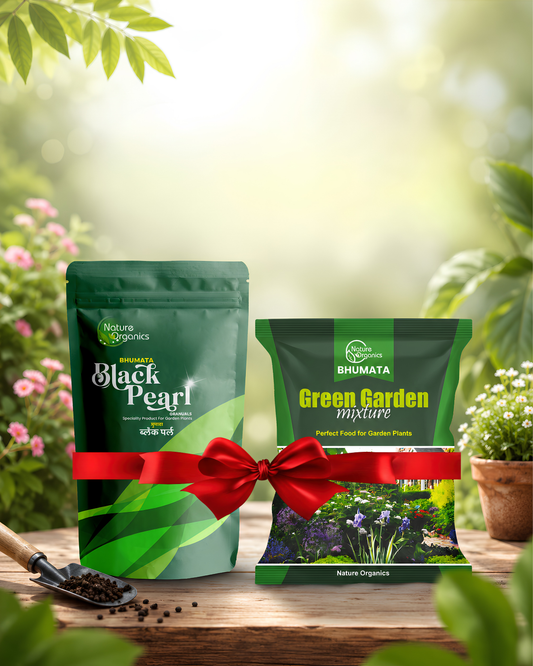 Bhumata Green Garden Mixture 1KG + Black Pearl